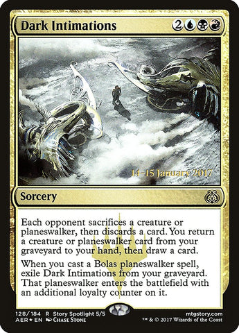 Dark Intimations [Aether Revolt Prerelease Promos] - The Mythic Store | 24h Order Processing