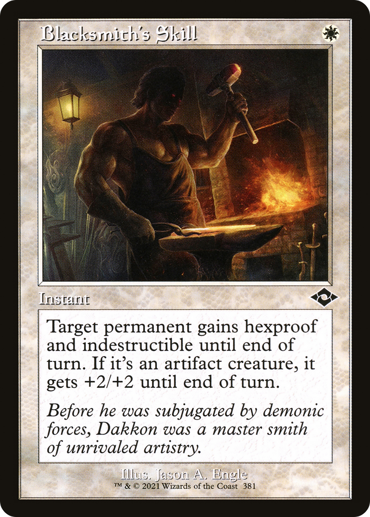Blacksmith's Skill (Retro) [Modern Horizons 2] - The Mythic Store | 24h Order Processing