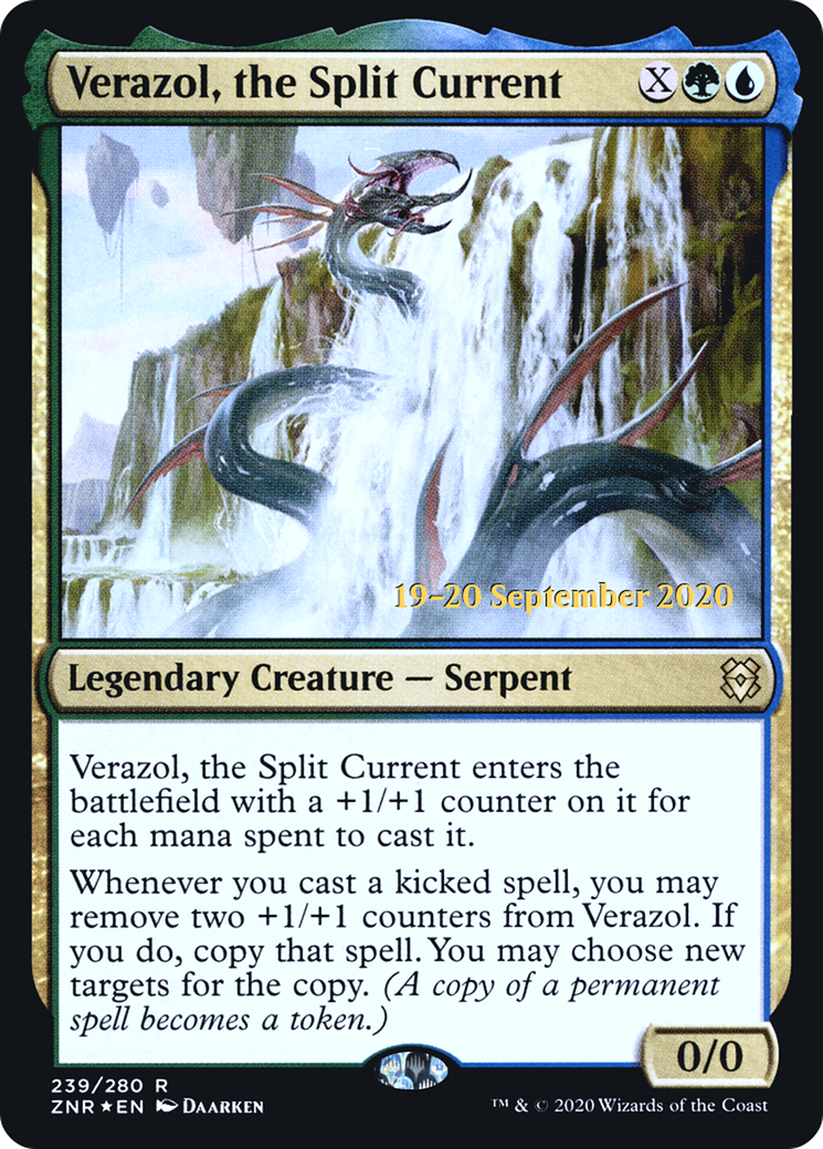 Verazol, the Split Current [Zendikar Rising Prerelease Promos] - The Mythic Store | 24h Order Processing