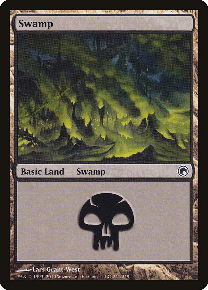 Swamp (241) [Scars of Mirrodin] - The Mythic Store | 24h Order Processing