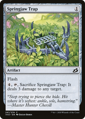 Springjaw Trap [Ikoria: Lair of Behemoths] - The Mythic Store | 24h Order Processing