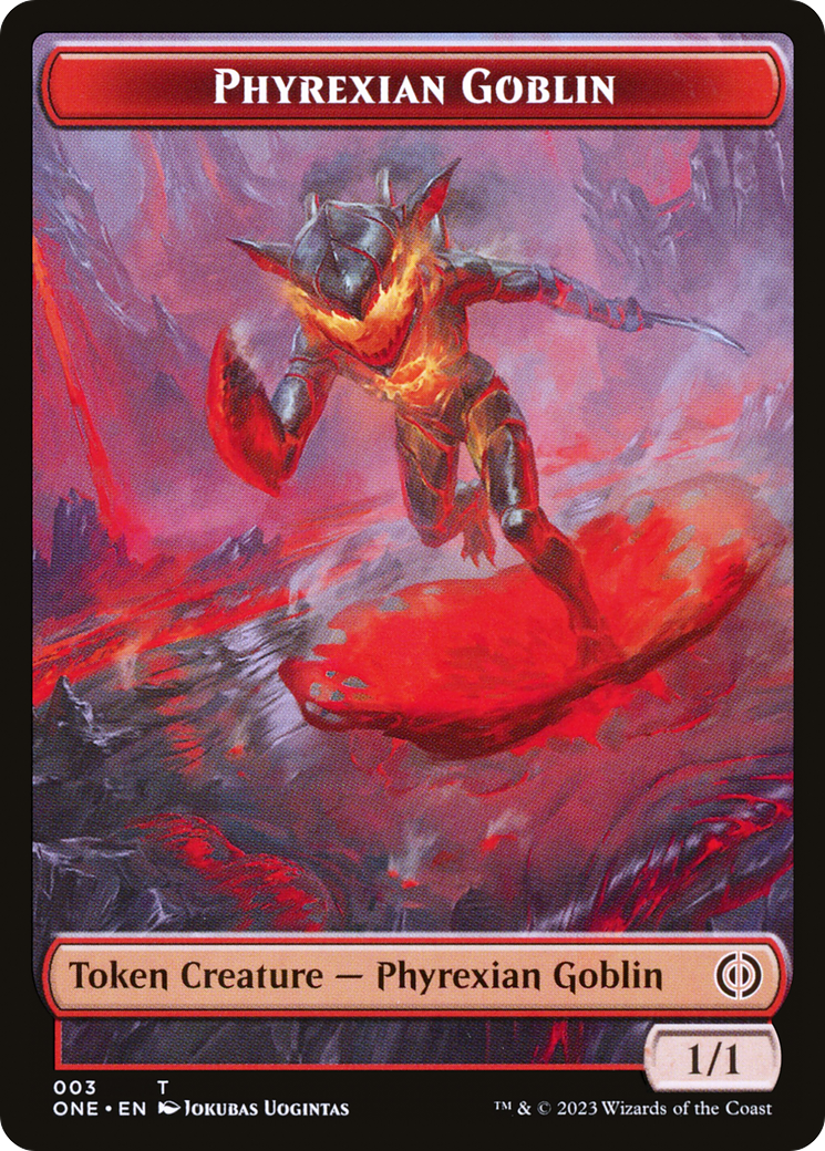 Phyrexian Goblin Token [Phyrexia: All Will Be One Tokens] - The Mythic Store | 24h Order Processing