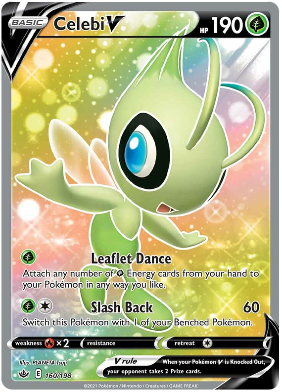 Celebi V (160/198) [Sword & Shield: Chilling Reign] - The Mythic Store | 24h Order Processing