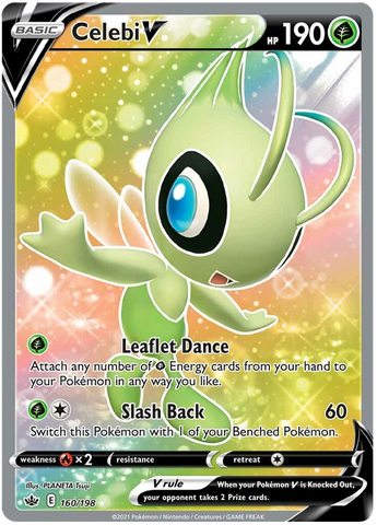 Celebi V (160/198) [Sword & Shield: Chilling Reign] - The Mythic Store | 24h Order Processing