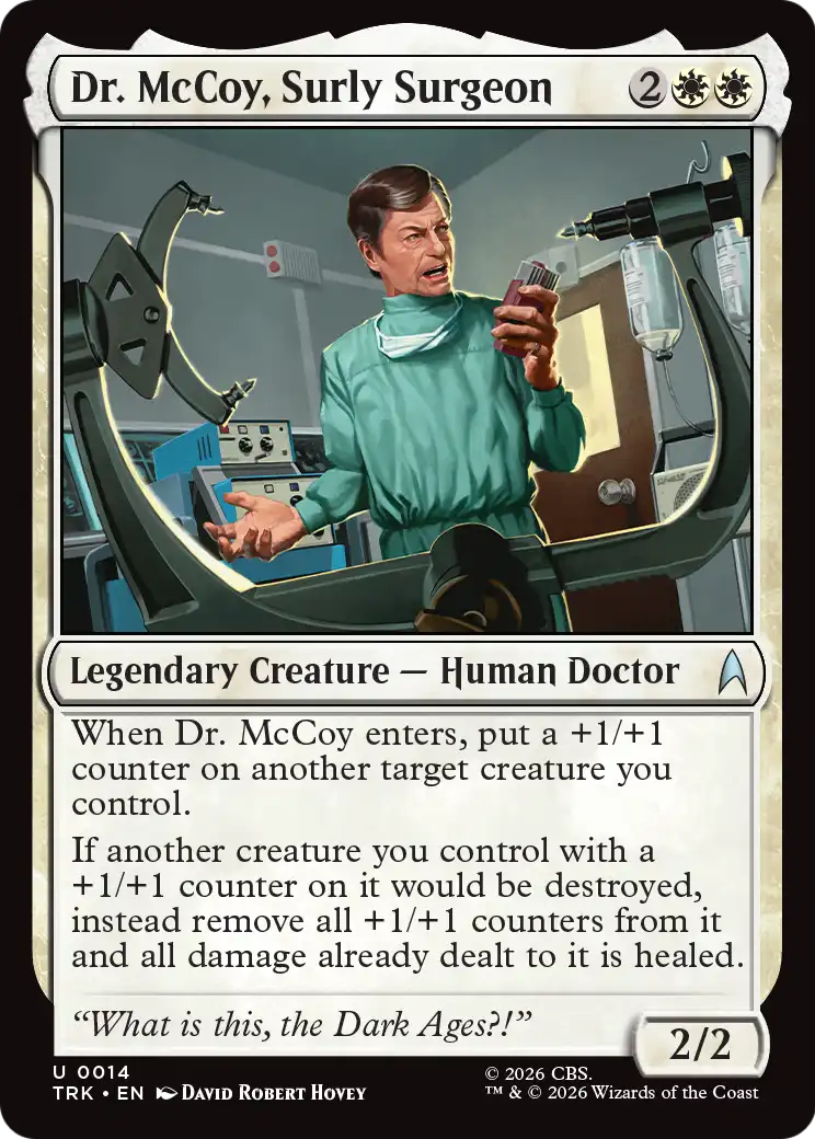Dr. McCoy, Surly Surgeon [Star Trek] - The Mythic Store | 24h Order Processing