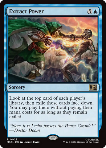 Extract Power (Surge Foil) [Marvel Super Heroes Commander] - The Mythic Store | 24h Order Processing