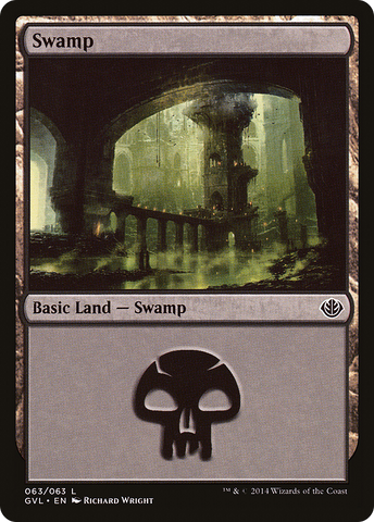 Swamp (63) (Garruk vs. Liliana) [Duel Decks Anthology] - The Mythic Store | 24h Order Processing