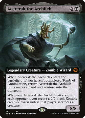 Acererak the Archlich (Extended Art) [Dungeons & Dragons: Adventures in the Forgotten Realms] - The Mythic Store | 24h Order Processing