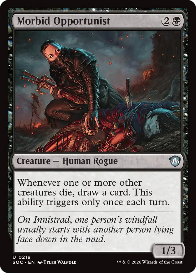 Morbid Opportunist [Secrets of Strixhaven Commander] - The Mythic Store | 24h Order Processing