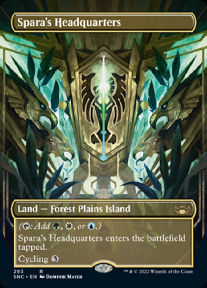 Spara's Headquarters (Borderless Alternate Art) [Streets of New Capenna] - The Mythic Store | 24h Order Processing