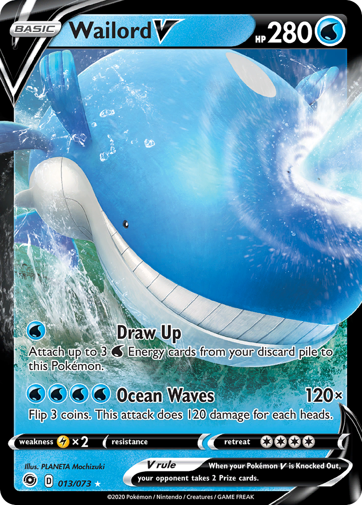Wailord V (013/073) [Sword & Shield: Champion's Path] - The Mythic Store | 24h Order Processing
