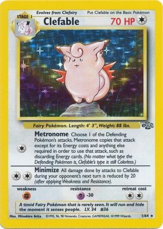 Clefable (1/64) [Jungle Unlimited] - The Mythic Store | 24h Order Processing