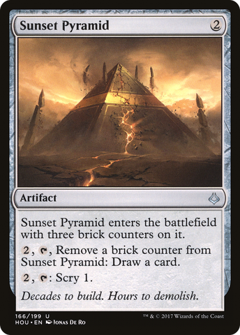 Sunset Pyramid [Hour of Devastation] - The Mythic Store | 24h Order Processing