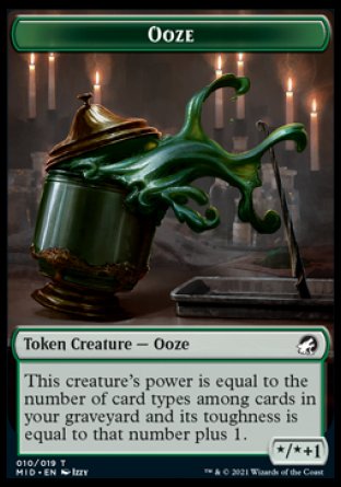 Human // Ooze Double-Sided Token [Innistrad: Midnight Hunt Tokens] - The Mythic Store | 24h Order Processing