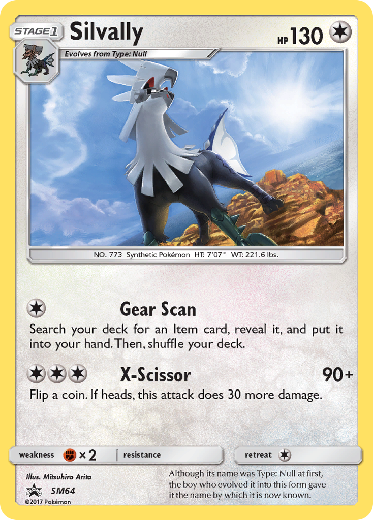 Silvally (SM64) [Sun & Moon: Black Star Promos] - The Mythic Store | 24h Order Processing