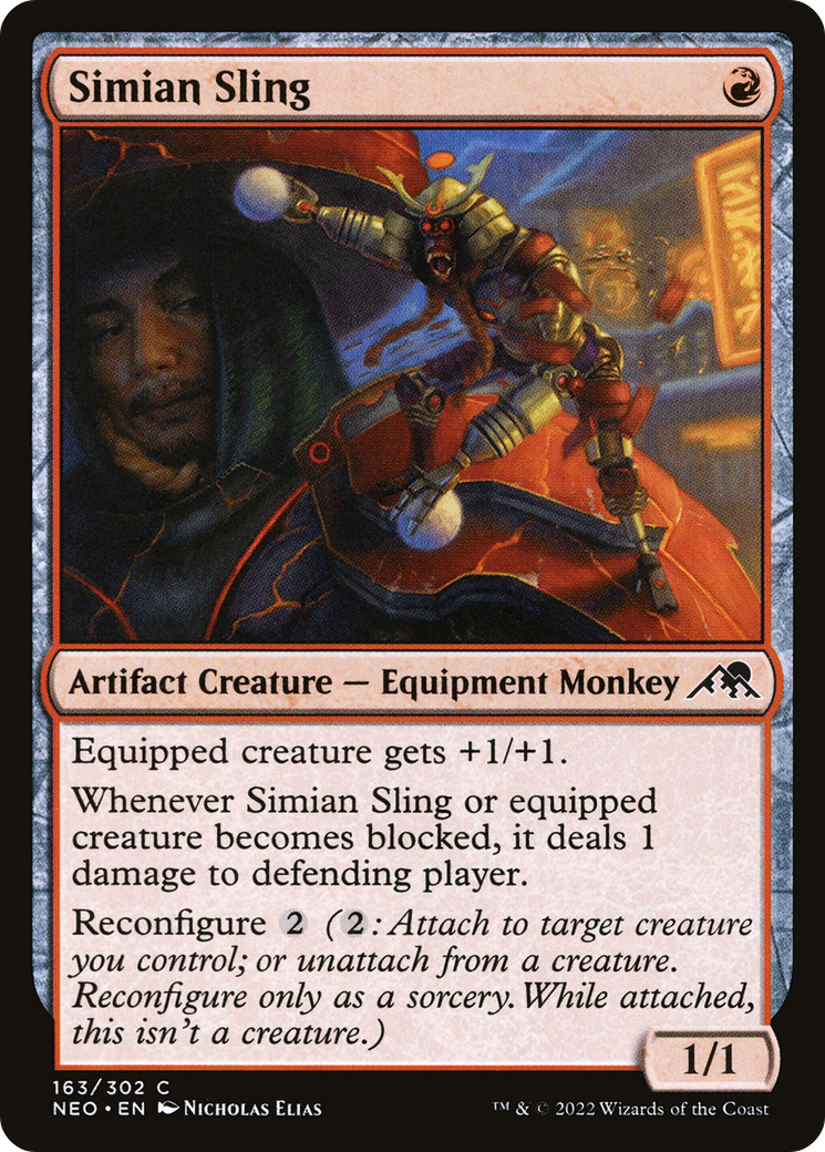 Simian Sling [Kamigawa: Neon Dynasty] - The Mythic Store | 24h Order Processing
