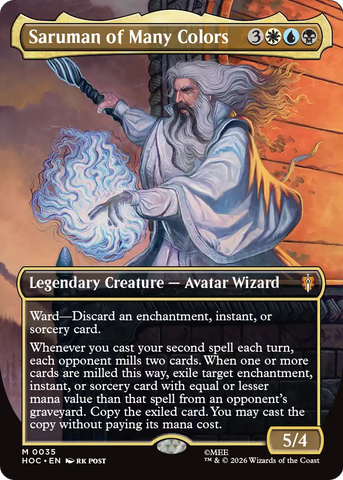 Saruman of Many Colors (Borderless) [The Hobbit: Eternal-Legal] - The Mythic Store | 24h Order Processing
