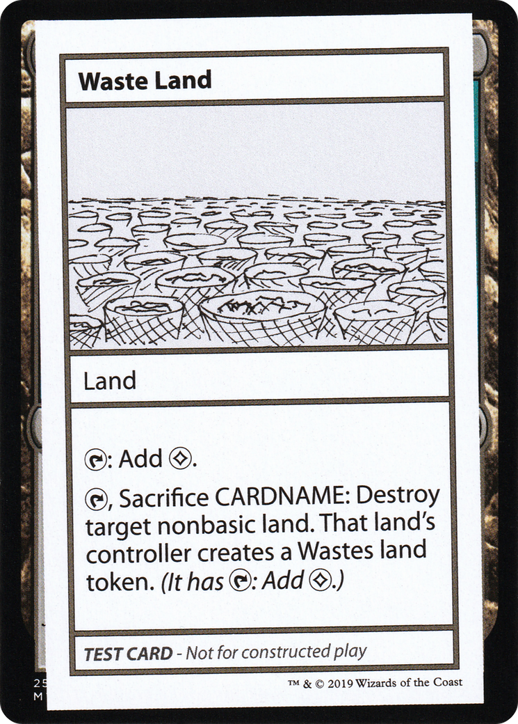 Waste Land (2021 Edition) [Mystery Booster Playtest Cards] - The Mythic Store | 24h Order Processing