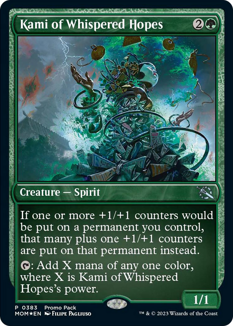 Kami of Whispered Hopes (Promo Pack) [March of the Machine Promos] - The Mythic Store | 24h Order Processing