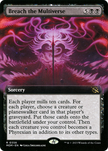 Breach the Multiverse (Extended Art) [March of the Machine] - The Mythic Store | 24h Order Processing