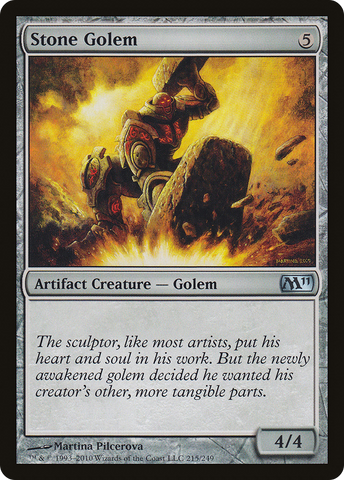 Stone Golem [Magic 2011] - The Mythic Store | 24h Order Processing
