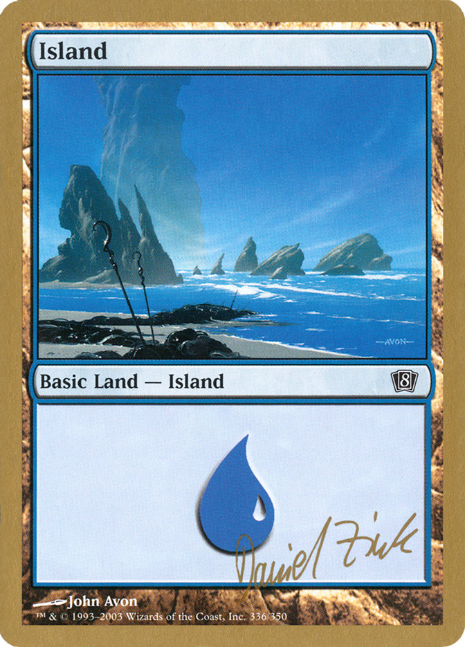 Island (dz336) (Daniel Zink) [World Championship Decks 2003] - The Mythic Store | 24h Order Processing