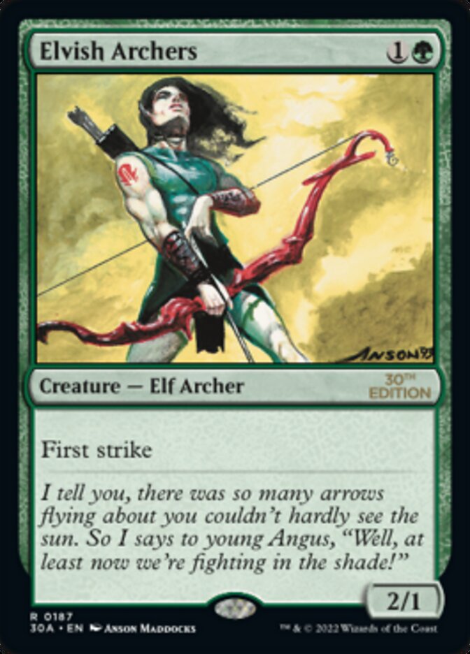 Elvish Archers [30th Anniversary Edition] - The Mythic Store | 24h Order Processing
