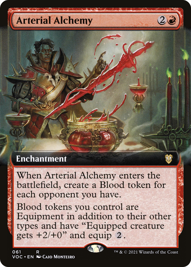 Arterial Alchemy (Extended Art) [Innistrad: Crimson Vow Commander] - The Mythic Store | 24h Order Processing