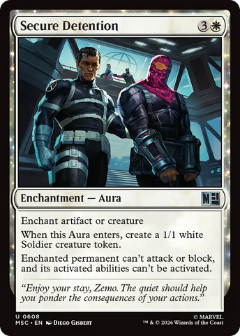 Secure Detention [Marvel Super Heroes Commander] - The Mythic Store | 24h Order Processing