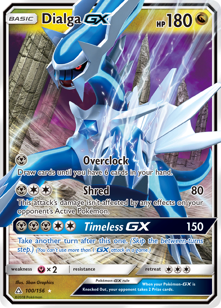 Dialga GX (100/156) [Sun & Moon: Ultra Prism] - The Mythic Store | 24h Order Processing