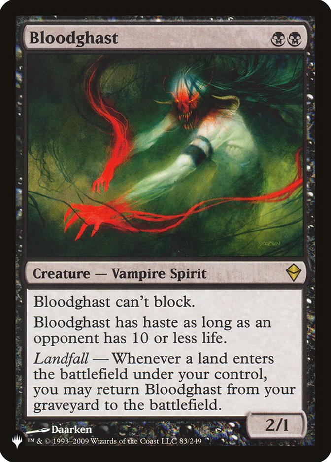 Bloodghast [The List] - The Mythic Store | 24h Order Processing