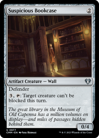 Suspicious Bookcase [Commander Masters] - The Mythic Store | 24h Order Processing