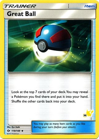Great Ball (119/149) (Pikachu Stamp #38) [Battle Academy 2020] - The Mythic Store | 24h Order Processing