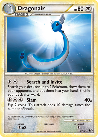 Dragonair (32/102) [HeartGold & SoulSilver: Triumphant] - The Mythic Store | 24h Order Processing