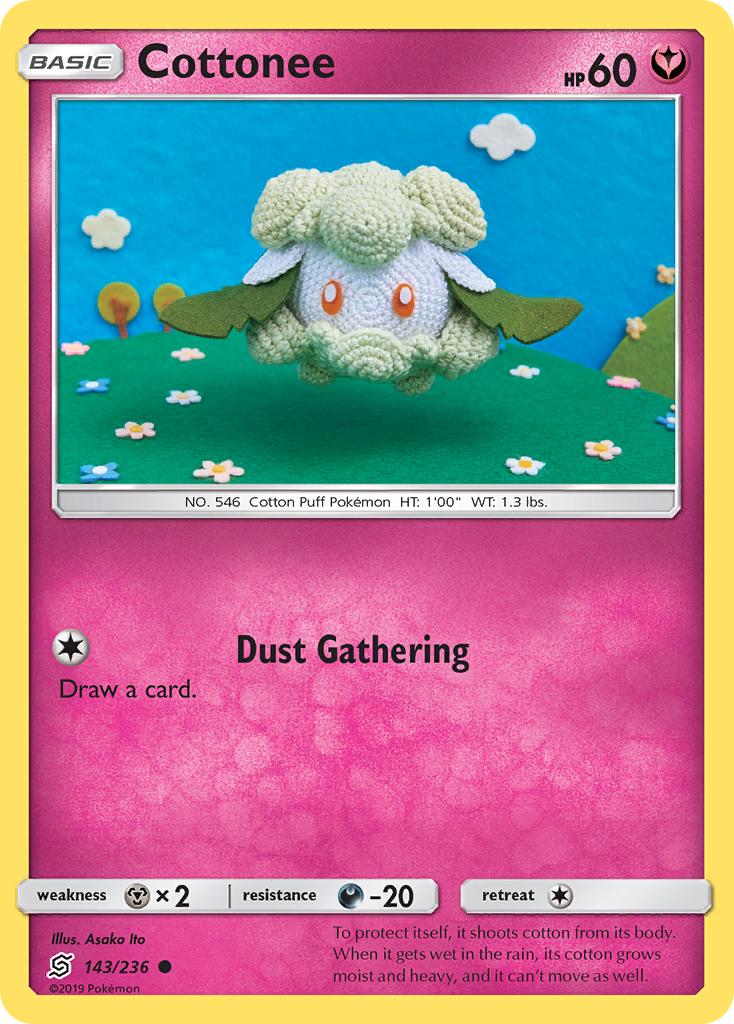 Cottonee (143/236) [Sun & Moon: Unified Minds] - The Mythic Store | 24h Order Processing