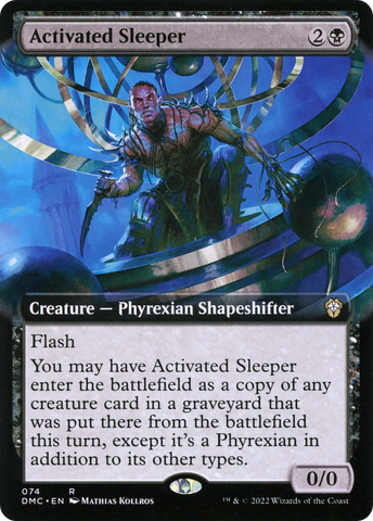 Activated Sleeper (Extended Art) [Dominaria United Commander] - The Mythic Store | 24h Order Processing