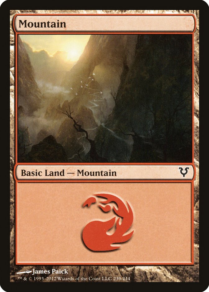 Mountain (239) [Avacyn Restored] - The Mythic Store | 24h Order Processing