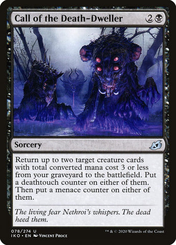 Call of the Death-Dweller [Ikoria: Lair of Behemoths] - The Mythic Store | 24h Order Processing