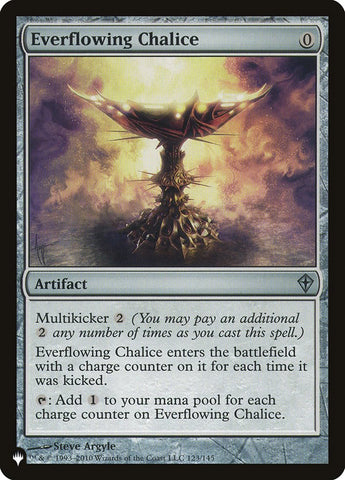 Everflowing Chalice [The List] - The Mythic Store | 24h Order Processing