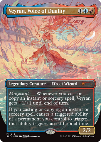 Veyran, Voice of Duality (Rainbow Foil) [Secret Lair Drop Series] - The Mythic Store | 24h Order Processing