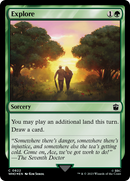 Explore (Surge Foil) [Doctor Who] - The Mythic Store | 24h Order Processing