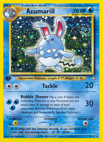 Azumarill (2/111) [Neo Genesis 1st Edition] - The Mythic Store | 24h Order Processing