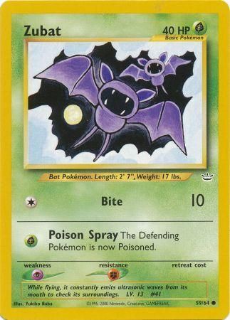 Zubat (59/64) [Neo Revelation Unlimited] - The Mythic Store | 24h Order Processing