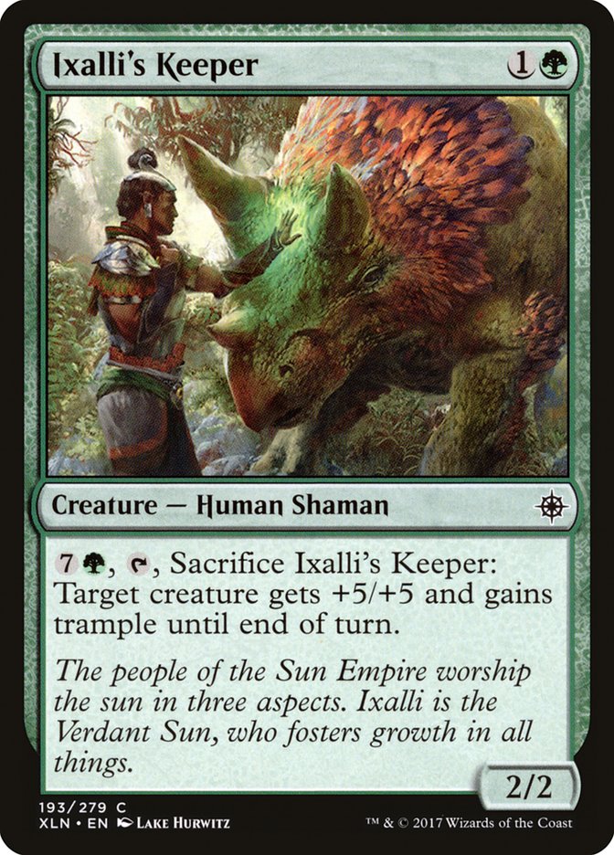 Ixalli's Keeper [Ixalan] - The Mythic Store | 24h Order Processing