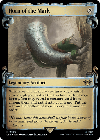 Horn of the Mark [The Lord of the Rings: Tales of Middle-Earth Showcase Scrolls] - The Mythic Store | 24h Order Processing