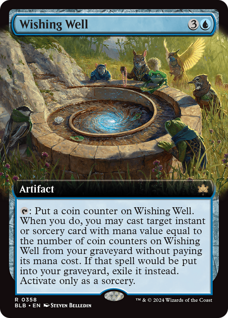 Wishing Well (Extended Art) [Bloomburrow] - The Mythic Store | 24h Order Processing