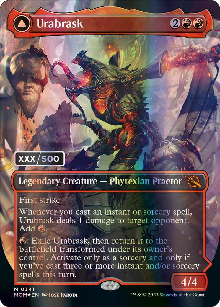 Urabrask // The Great Work (Serialized) [March of the Machine] - The Mythic Store | 24h Order Processing