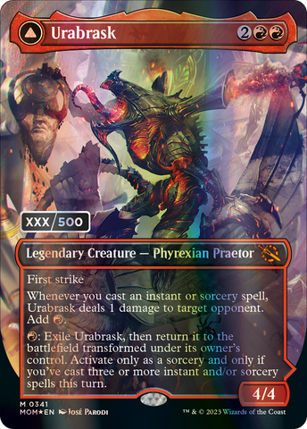 Urabrask // The Great Work (Serialized) [March of the Machine] - The Mythic Store | 24h Order Processing