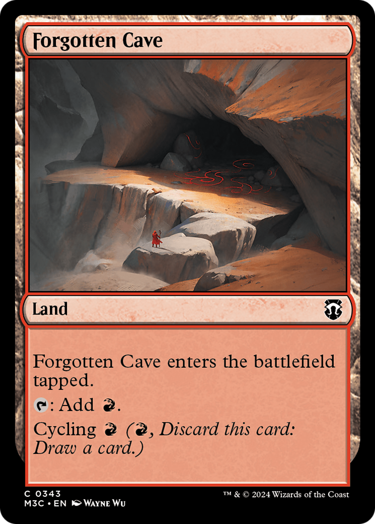 Forgotten Cave (Ripple Foil) [Modern Horizons 3 Commander] - The Mythic Store | 24h Order Processing