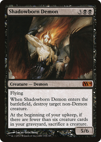 Shadowborn Demon [Magic 2014] - The Mythic Store | 24h Order Processing